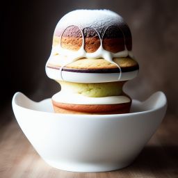 Ice Cream Ducky Flavour | Ice cream, food photography, top down shot, professional
