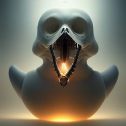 duck #520 | Bird bones, professional, majestic, trending on CGSociety, volumetric lighting, masterpiece, intricate, elegant, highly detailed, digital painting, artstation, concept art, smooth, sharp focus