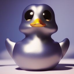 duck #584 | An adorable baby duckling dressed as a superhero, complete with a cape and a mask, ready to save the day, 3d fluffy, closeup cute and adorable, cute big circular reflective eyes, long fuzzy fur