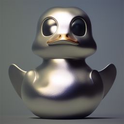 duck #599 | An adorable baby duckling dressed as a superhero, complete with a cape and a mask, ready to save the day, 3d fluffy, closeup cute and adorable, cute big circular reflective eyes, long fuzzy fur